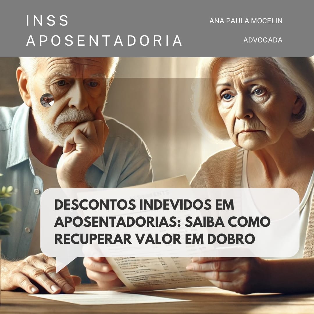 DESCONTO INDEVIDO? RECUPERAÇÃO EM DOBRO