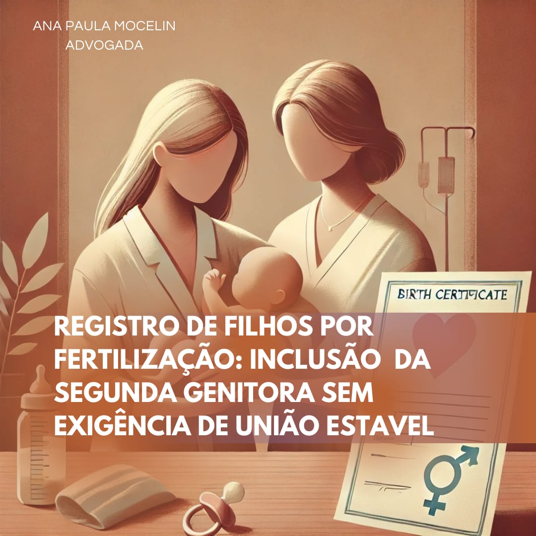 Registro de Filhos por Fertilização: Inclusão da Segunda Genitora Sem Exigência de União Estável