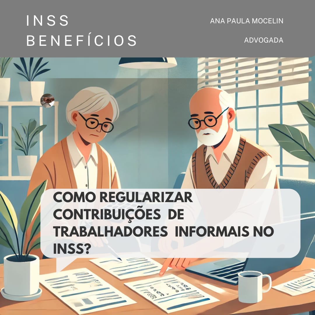 COMO REGULARIZAR CONTRBUIÇOES EM ATRASO INSS